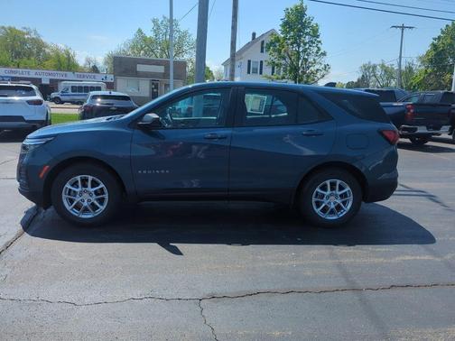 Lakeshore Blue Metallic 2024 Chevrolet Equinox LS