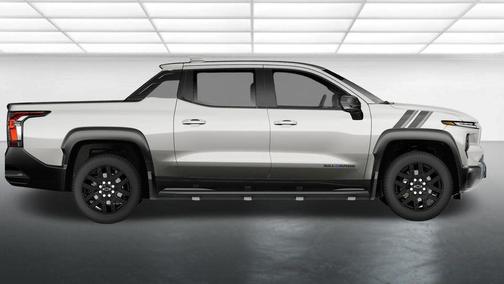 Summit White 2026 Chevrolet Silverado EV LT