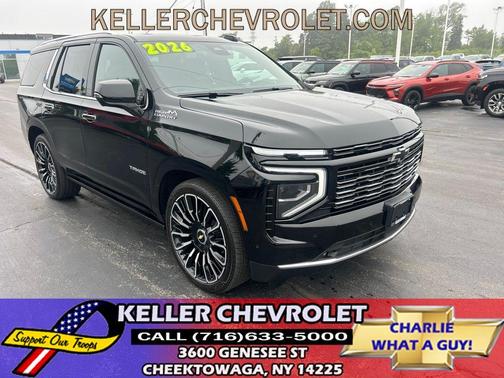 Black 2026 Chevrolet Tahoe High Country