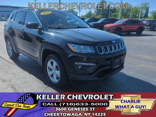 Diamond Black 2019 Jeep Compass Latitude