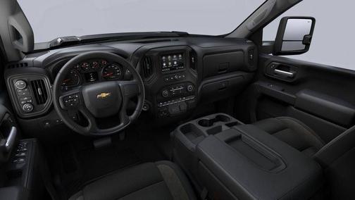 Black 2026 Chevrolet Silverado 2500 Custom