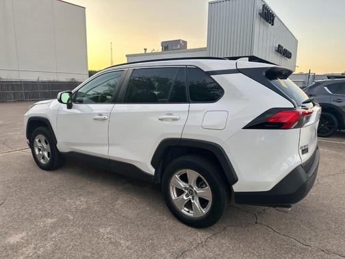 White 2021 Toyota RAV4 XLE
