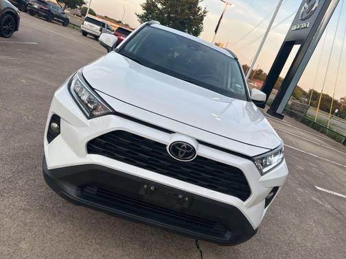 White 2021 Toyota RAV4 XLE