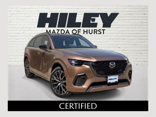 Brown 2025 Mazda CX-70 3.3 Turbo S Premium Package