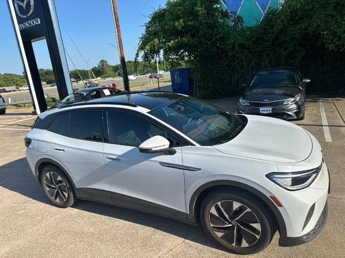 Glacier White 2021 Volkswagen ID.4 Pro S