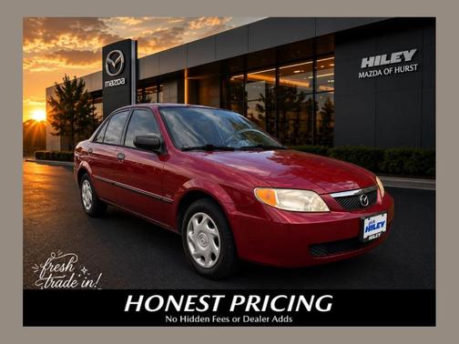 Red 2001 Mazda Protege DX