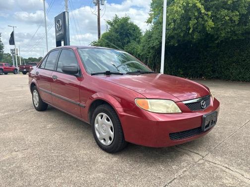 Red 2001 Mazda Protege DX