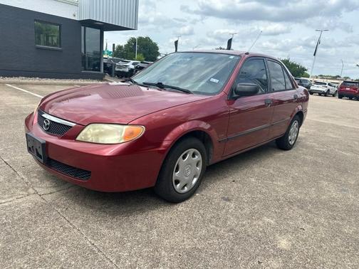Red 2001 Mazda Protege DX