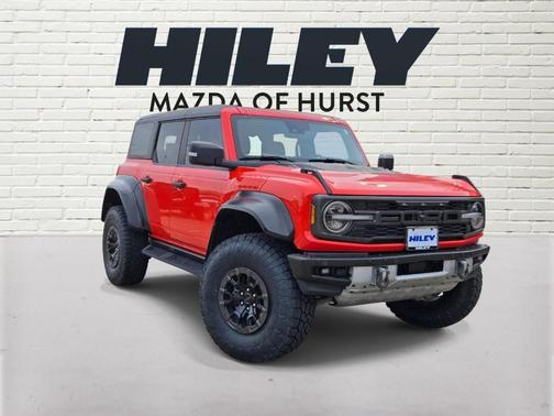 Orange 2023 Ford Bronco Raptor