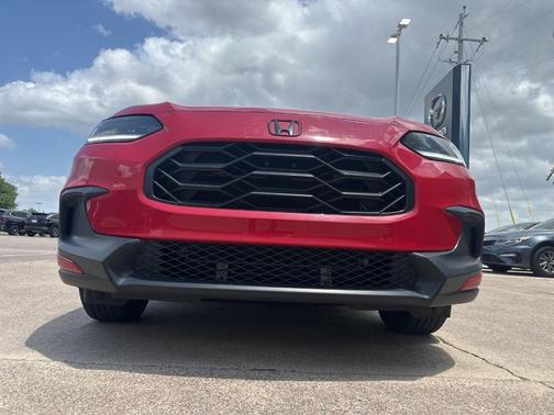 Red 2025 Honda HR-V Sport