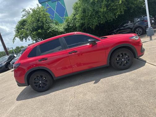 Red 2025 Honda HR-V Sport