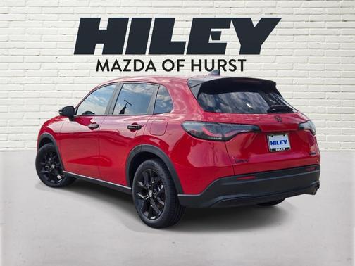 Red 2025 Honda HR-V Sport