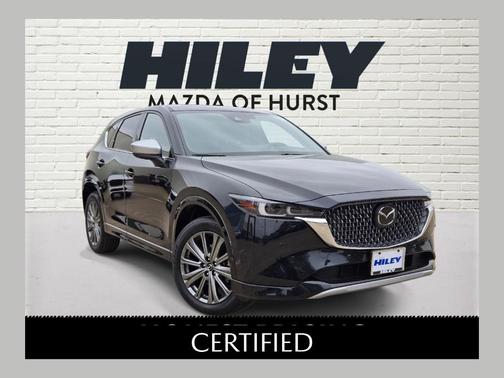 Jet Black Mica 2024 Mazda CX-5 Signature