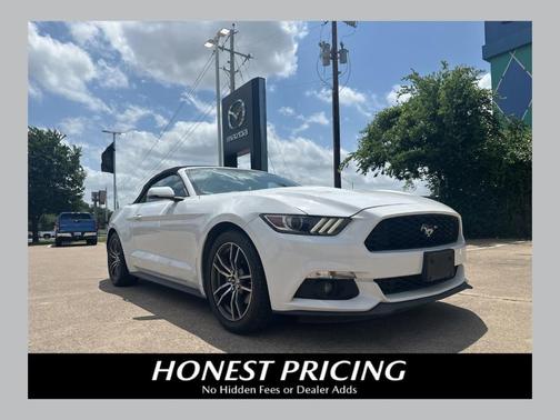 White 2016 Ford Mustang EcoBoost Premium