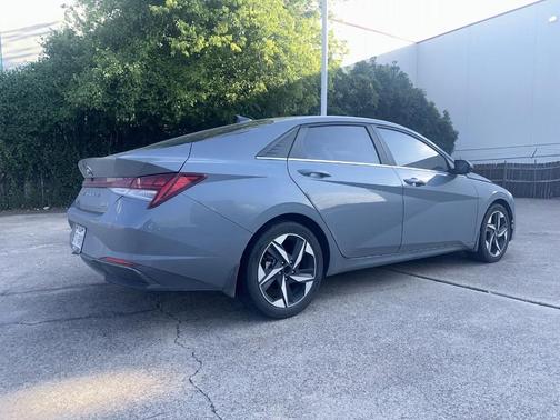Gray 2023 Hyundai ELANTRA HEV Limited