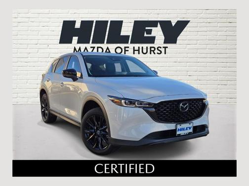 Rhodium White Metallic 2025 Mazda CX-5 2.5 S Carbon Edition