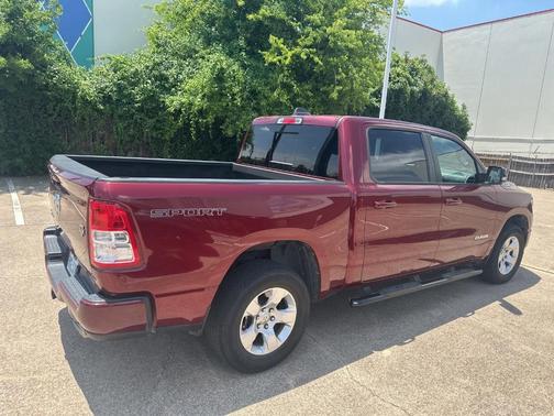 Red 2021 RAM 1500 Big Horn
