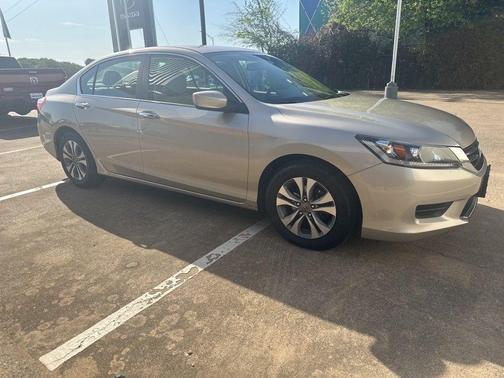 Tan 2014 Honda Accord LX