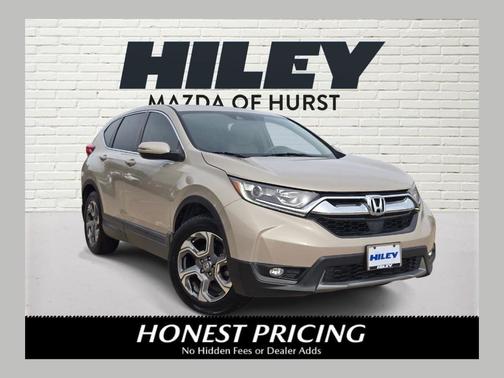 Tan 2018 Honda CR-V EX