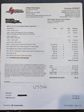 2022 Toyota Tacoma TRD Off Road