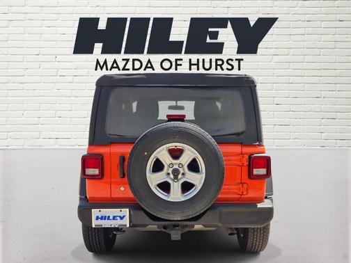 Orange 2018 Jeep Wrangler Sport