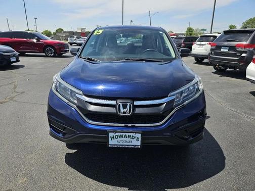 Blue 2015 Honda CR-V LX