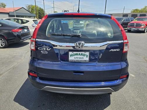 Blue 2015 Honda CR-V LX