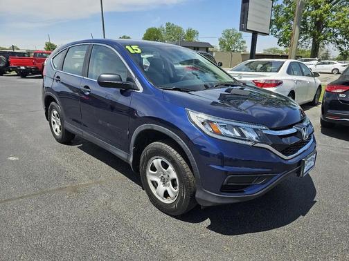 Blue 2015 Honda CR-V LX