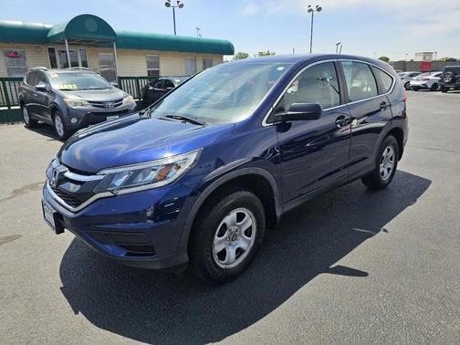 Blue 2015 Honda CR-V LX