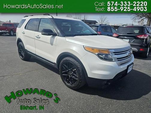 White 2013 Ford Explorer XLT