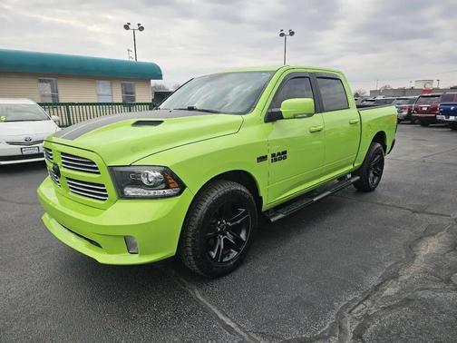 Green 2017 RAM 1500 Sport