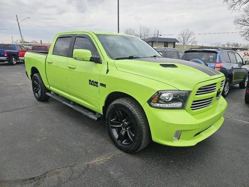 Green 2017 RAM 1500 Sport