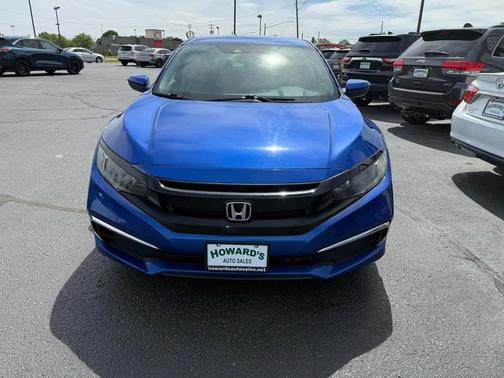 Blue 2019 Honda Civic LX