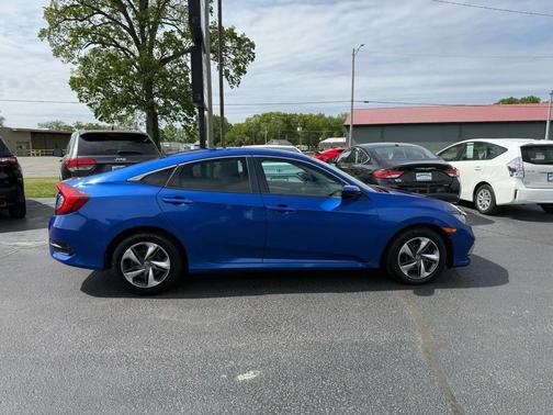 Blue 2019 Honda Civic LX