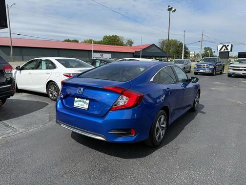 Blue 2019 Honda Civic LX