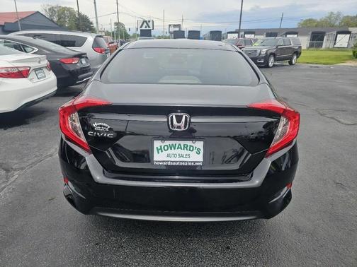 Black 2016 Honda Civic EX