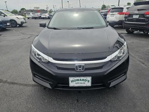 Black 2016 Honda Civic EX