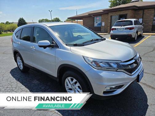 Alabaster Silver Metallic 2015 Honda CR-V EX