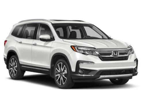 Platinum White Pearl 2022 Honda Pilot Touring 8-Passenger