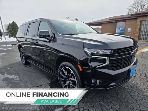 Black 2023 Chevrolet Suburban RST SUV