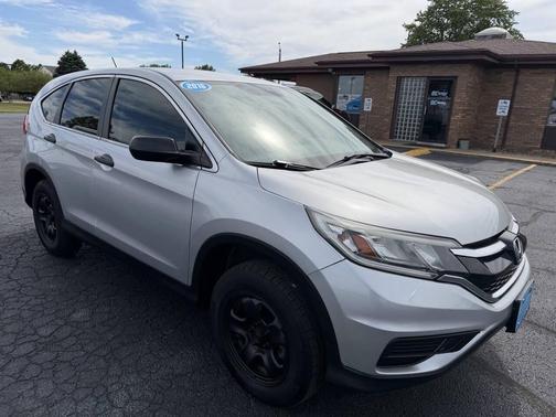 Alabaster Silver Metallic 2016 Honda CR-V LX