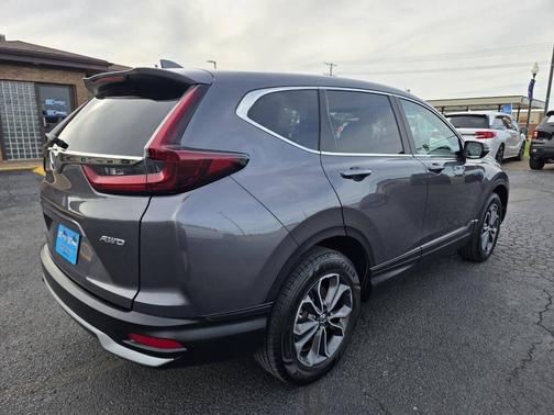 Gray 2021 Honda CR-V AWD EX-L