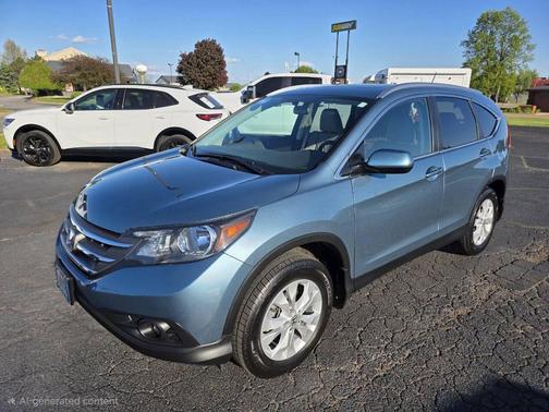 Teal 2014 Honda CR-V EX