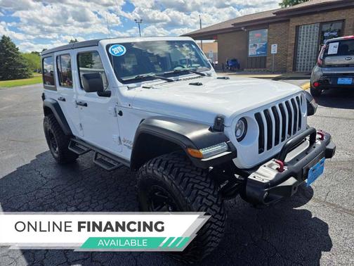 Bright White Clearcoat 2019 Jeep Wrangler Unlimited Sport