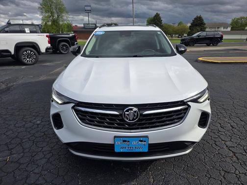 Summit White 2022 Buick Envision AWD Essence