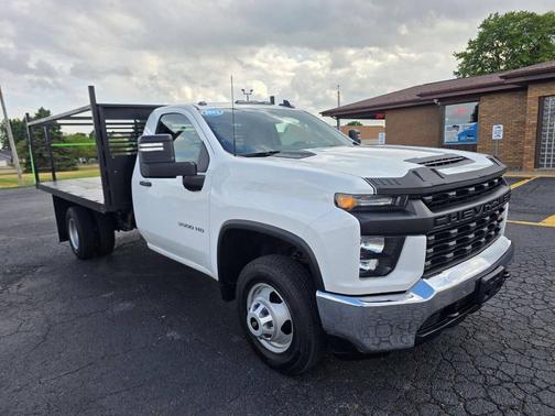 Summit White 2023 Chevrolet Silverado 3500 WT
