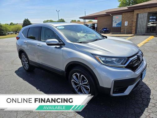 Silver 2022 Honda CR-V AWD EX-L