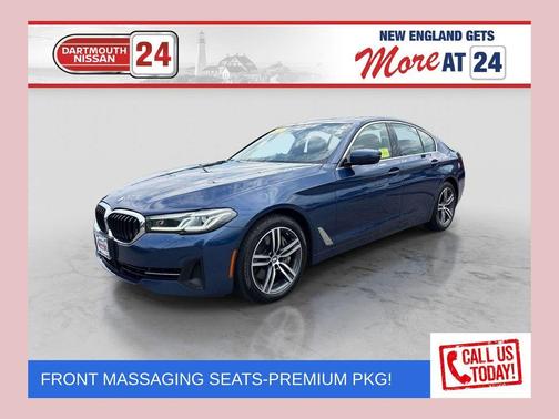 Phytonic Blue Metallic 2021 BMW 540 i xDrive