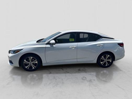 Aspen White 2023 Nissan Sentra SV