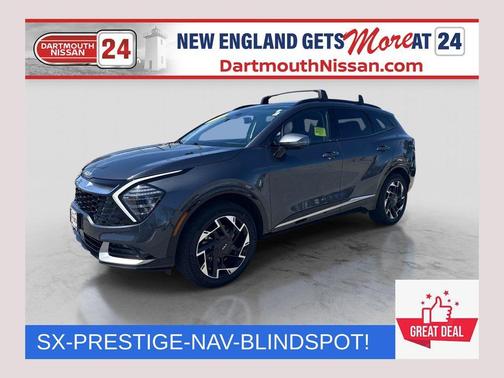 Gravity Gray 2024 Kia Sportage SX-Prestige